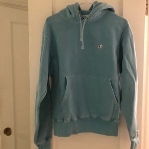 Champion Neon Blue Hoodie
